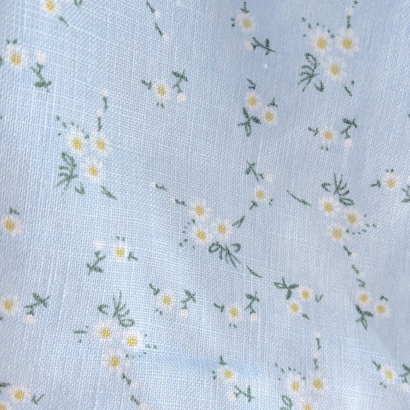 edith floral top brandy melville